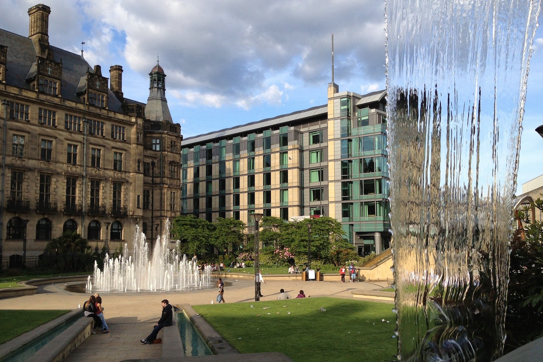 Sheffield Peace Gardens