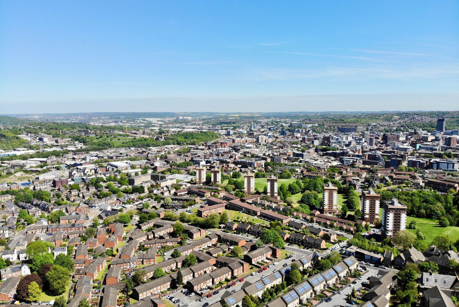 Sheffield skyline
