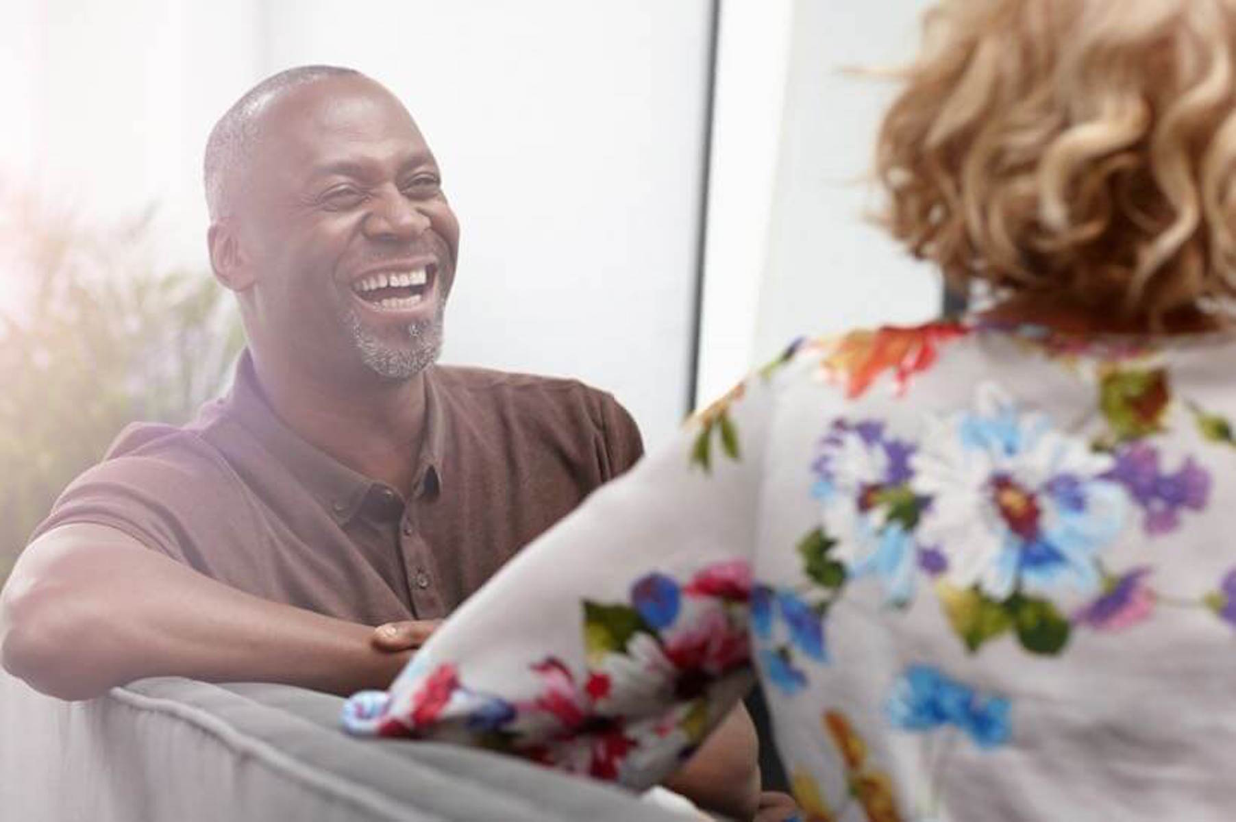 Adults in conversation