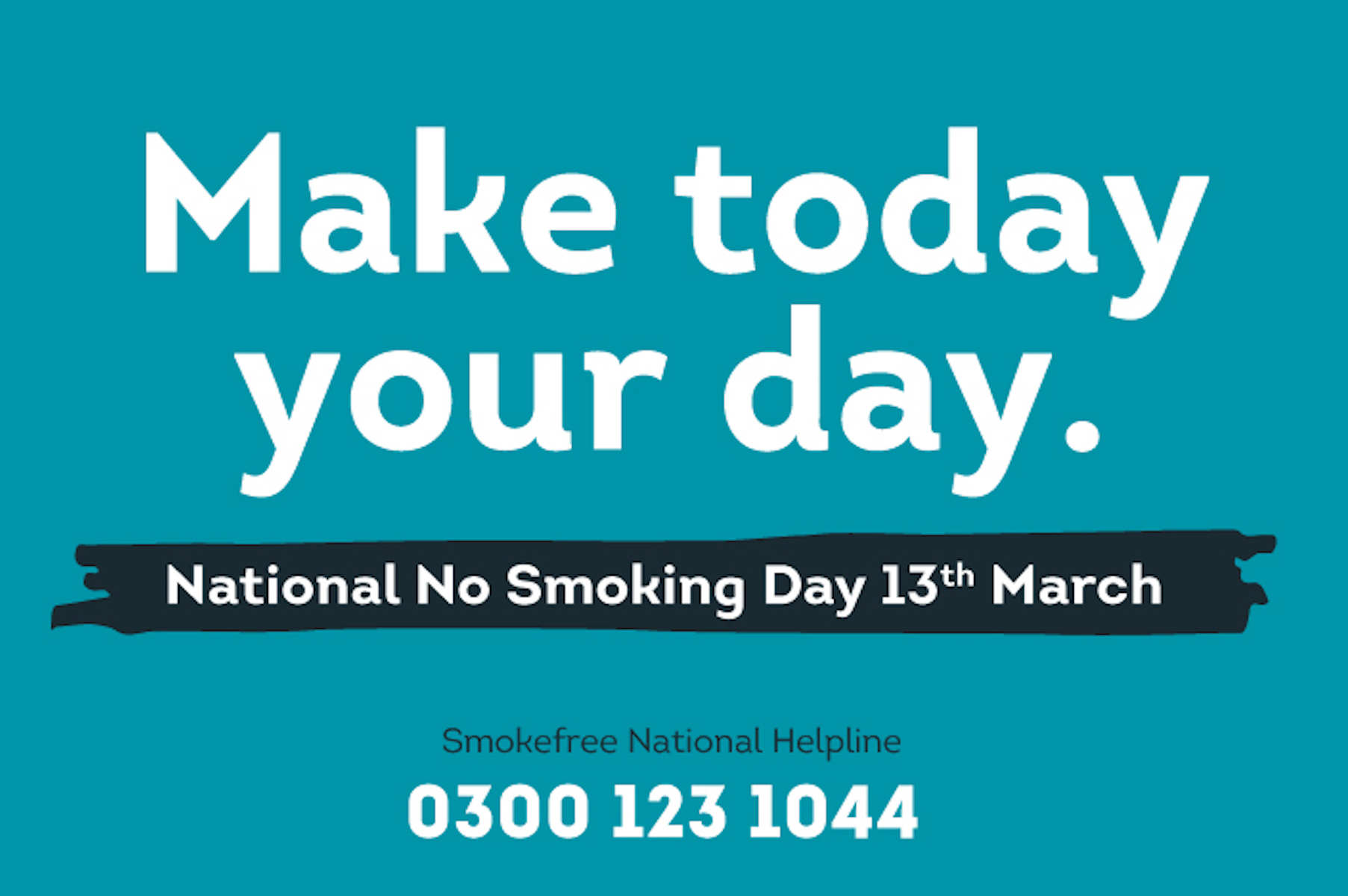 No smoking day advert