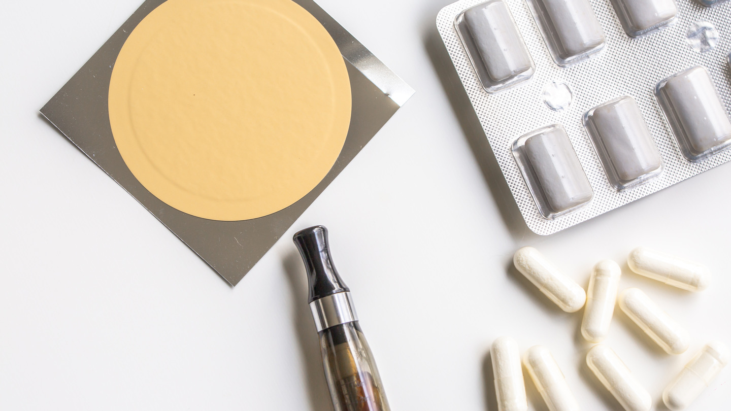 Image showing various types of nicotine replacement therapy